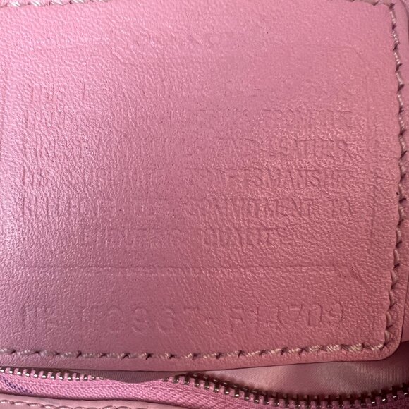 Pink Coach Signature Classic Zoe Large Hobo Bag Purse Jacquard F14709 - Picture 2 of 9